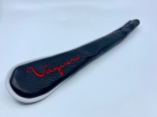 Custom Alignment stick cover for Vaquero Club in Stealth Black with red embroidery - Design yours TODAY!!